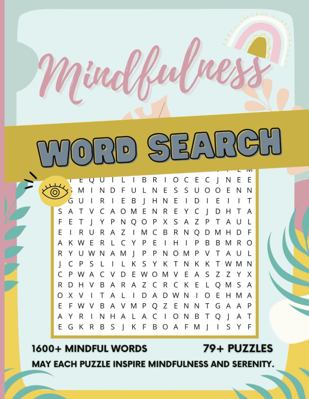 Mindfulness Word Search for Adults