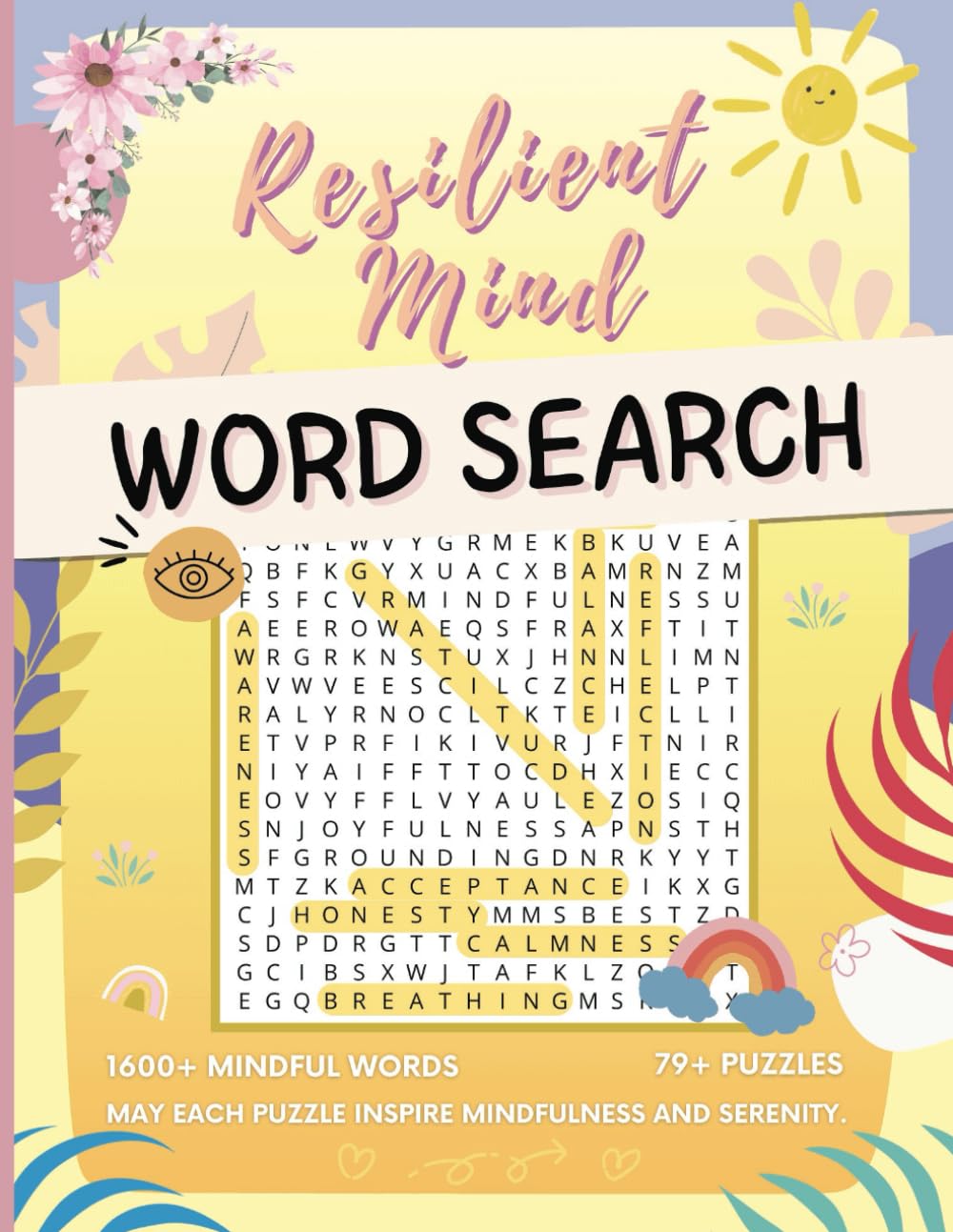 Mindfulness Word Search for Adults