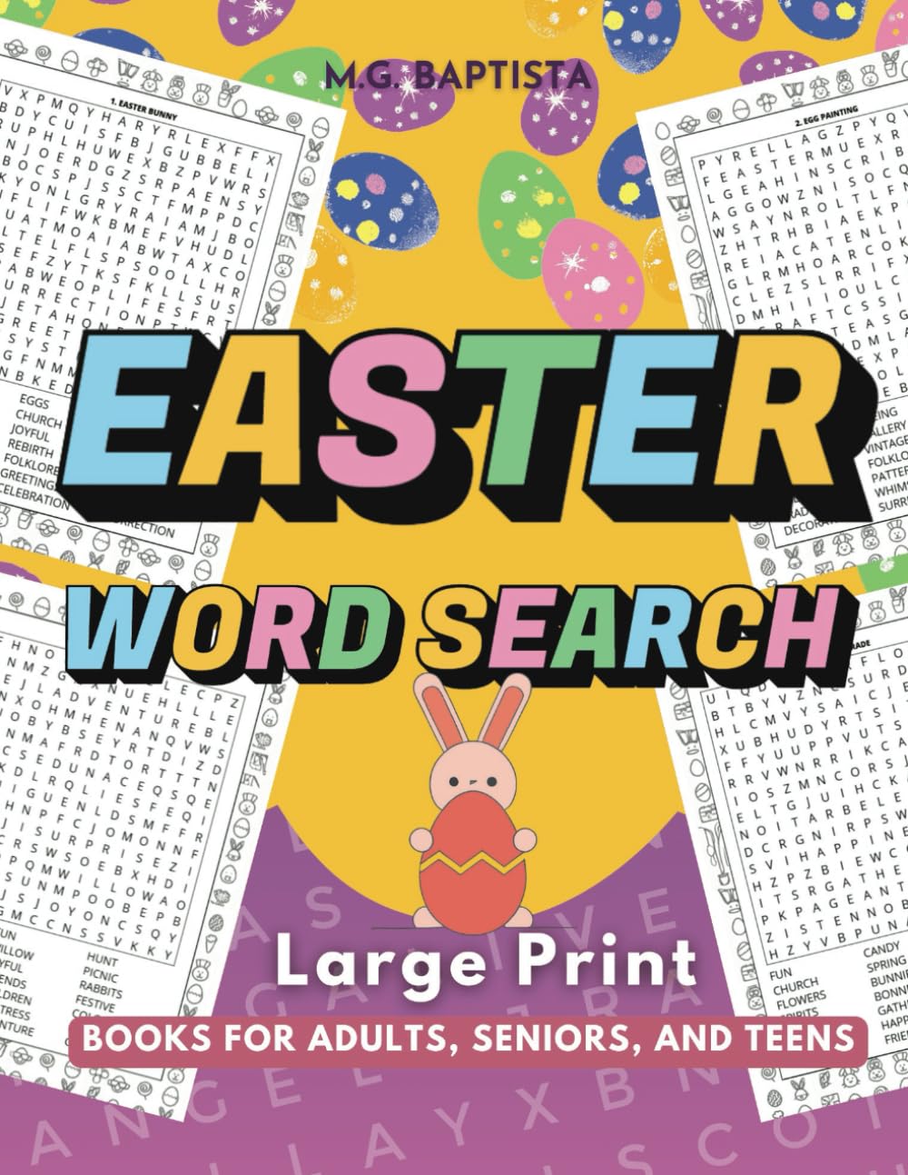 Easter Word Search Large Print