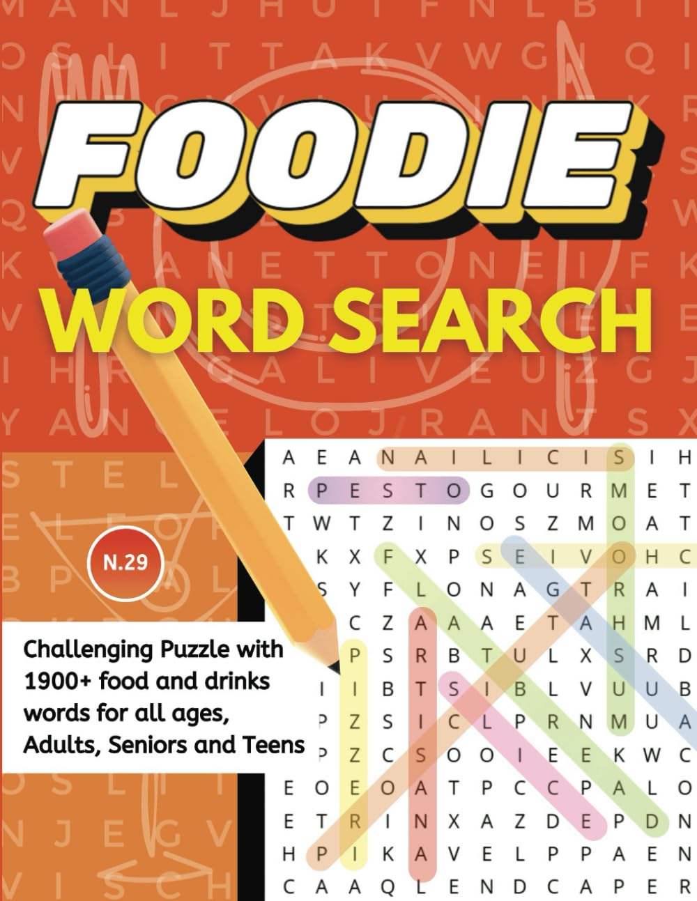 Foodie Word Search