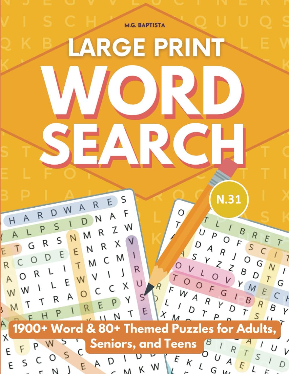 Large Print Word Search - Vol31